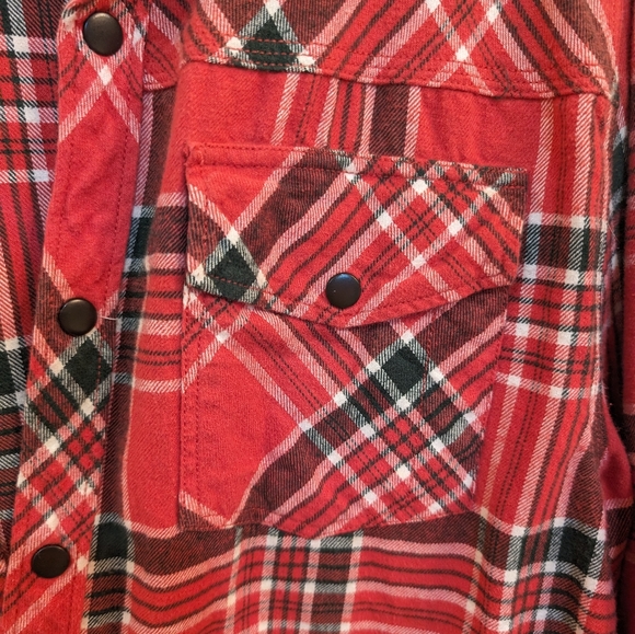 button down flannel 21 Men - Picture 3 of 6